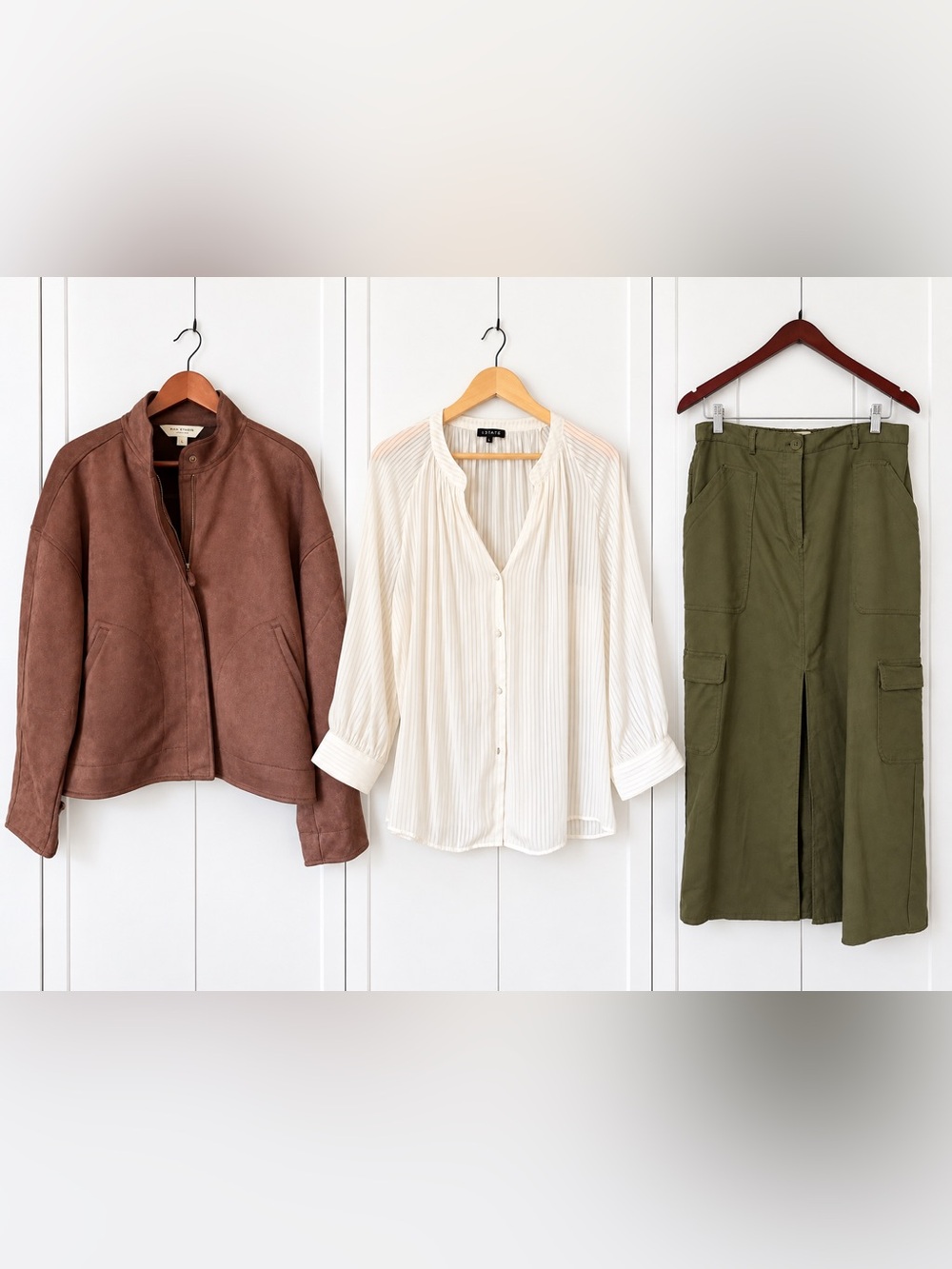 Chic 3-Piece Fall Outfit – Max Studio London & 1.STATE – Size Large